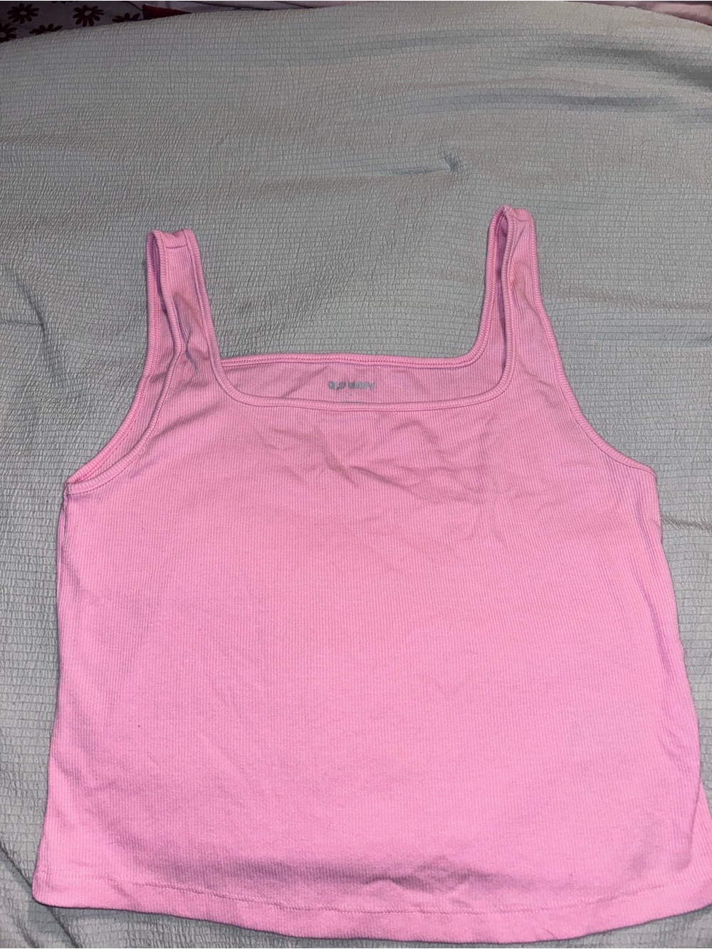 Everyday Pink cropped  Tank Top